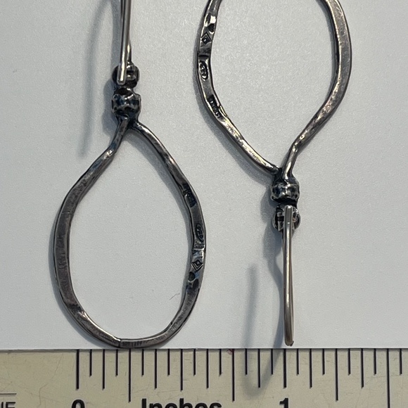 Silpada Lasso Silver Earrings - Picture 5 of 12